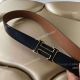 Hermes Black Leather Belt with Moveable Buckle - AAA Replica (5)_th.jpg